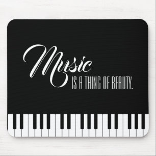 Mousepad A música é uma coisa da beleza