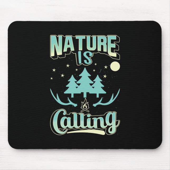 Mousepad A Natureza Do Caminho Está Chamando (Frente)