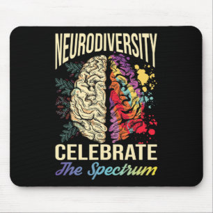 Mousepad A Neurodiversidade Celebra O Autismo Do Espectro E