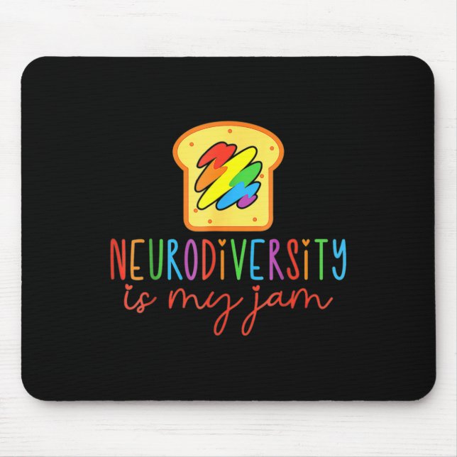 Mousepad A Neurodiversidade é o Especial de Sensibilização  (Frente)