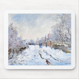 Mousepad A neve de Claude Monet na paisagem argentina
