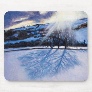 Mousepad A neve sombreia 2009