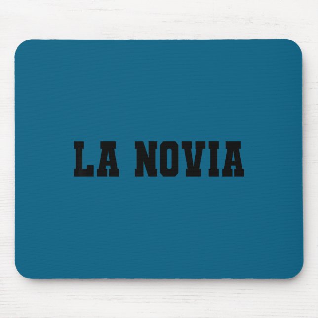 Mousepad A noiva bride combinando noivo groom despedida de  (Frente)