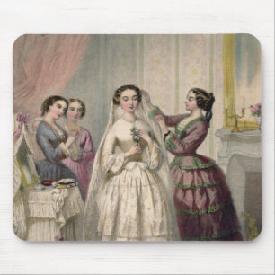 Mousepad A noiva, gravada por J. Battannier, 1852-53