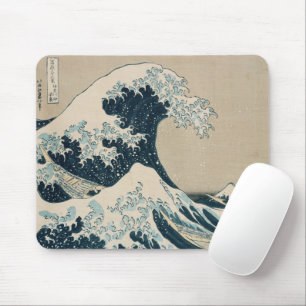 Mousepad A onda do Excelente de Kanagawa