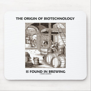 Mousepad A origem da biotecnologia é encontrada na