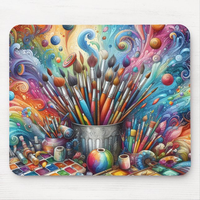 Mousepad A Paleta do Artista (Frente)