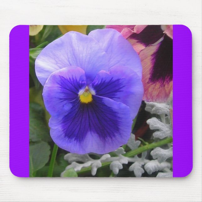 Mousepad A Pansy Azul (Frente)