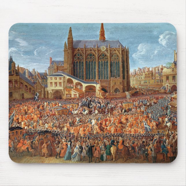 Mousepad A partida de Louis XV de (Frente)