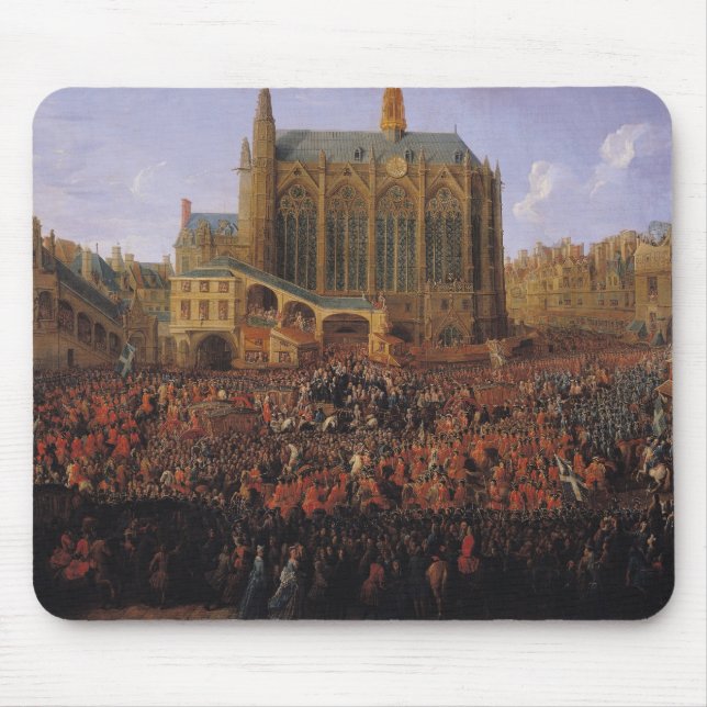 Mousepad A partida de Louis XV de (Frente)