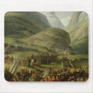 Mousepad A passagem de viagem de St Bernard do exército