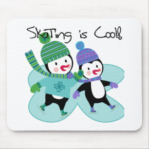 Mousepad A patinagem dos pinguins é legal