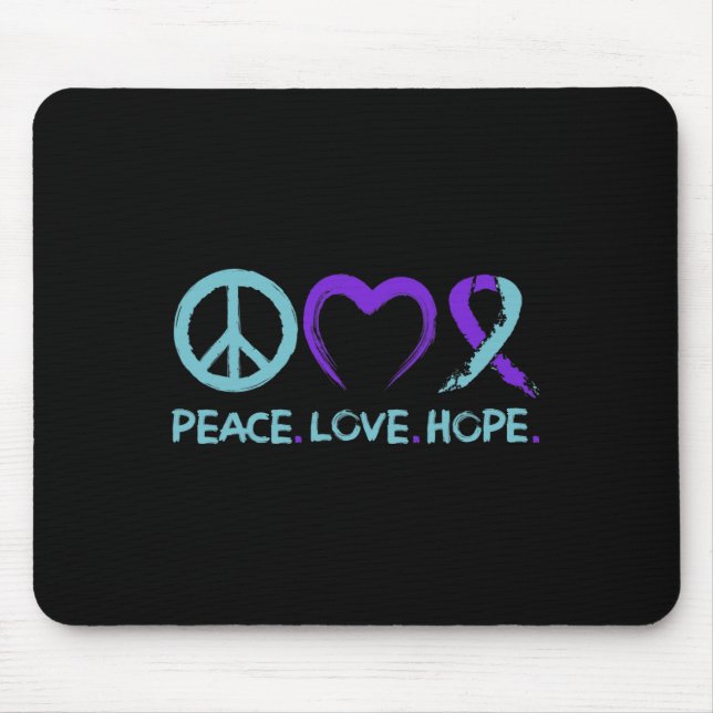 Mousepad A paz e a esperança na prevenção do suicídio (Frente)