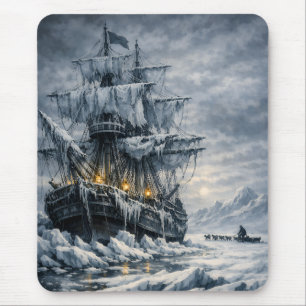 Mousepad A Perseguição Ártica de Frankenstein por BurnsInHe