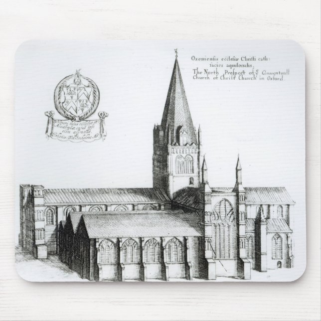 Mousepad A perspectiva norte de Conuentuall (Frente)