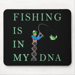 Mousepad A pesca está no meu DNA