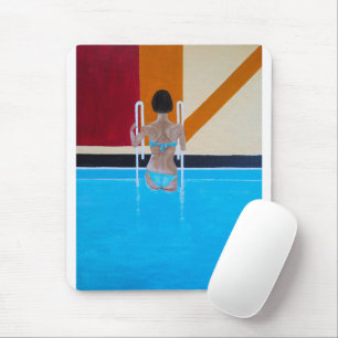 Mousepad A pintura do Grande Resort por Alfred Fox