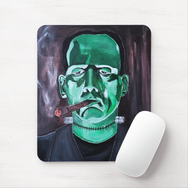 Mousepad A Pintura do Monstro por Alfred Fox (Com mouse)