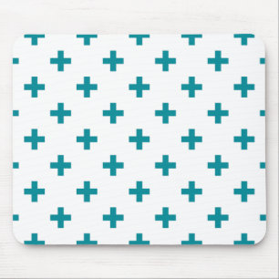 Mousepad A polca de chá cruza em branco