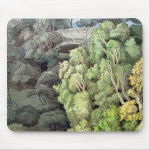 Mousepad A ponte do diabo, 1810 (w/c com caneta & tinta