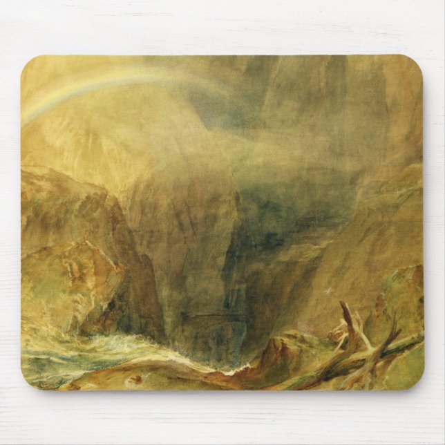 Mousepad A ponte do diabo, passagem do St. Gotthard, c.1804 (Frente)