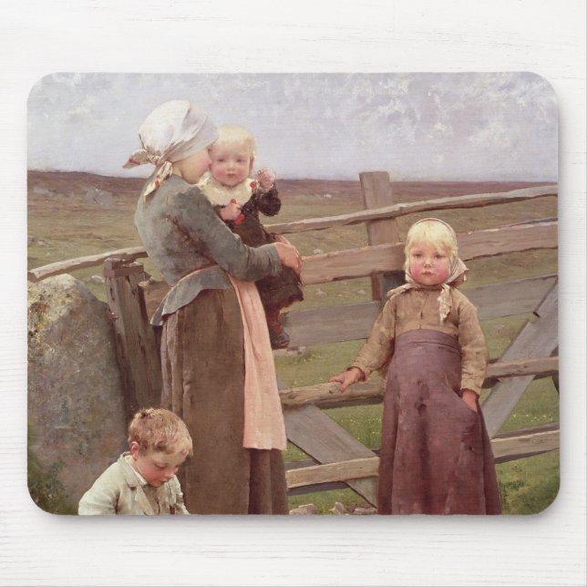 Mousepad A porta de Dalby, Skane, 1884 (Frente)