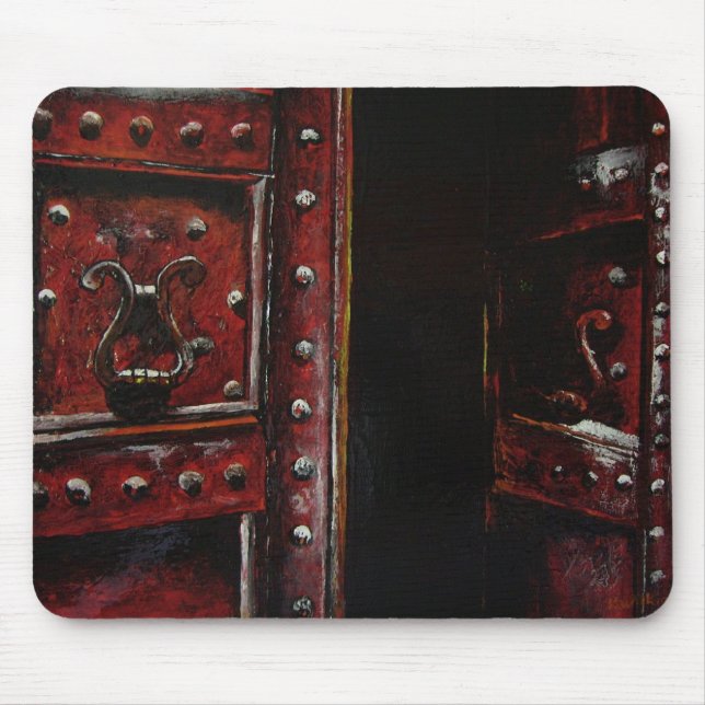 Mousepad A porta secreta (Frente)