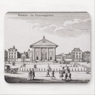 Mousepad A praça no jardim de Covent, 1647 (gravura)