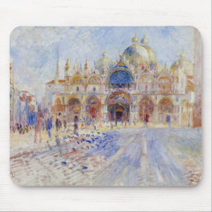 Mousepad A praça San Marco, Veneza, 1881 (óleo em canvas)