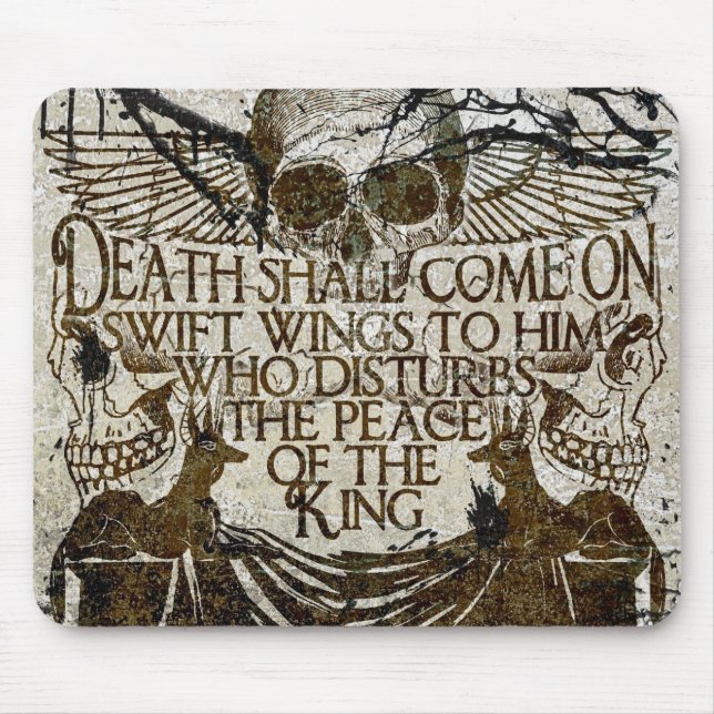 Mousepad A praga do Pharaoh (Frente)