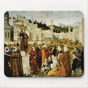 Mousepad A pregação de Stephen Santo em Jerusalém