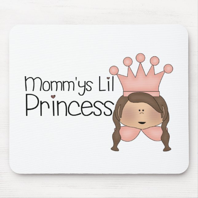 Mousepad A princesa pequena da mamã (Frente)