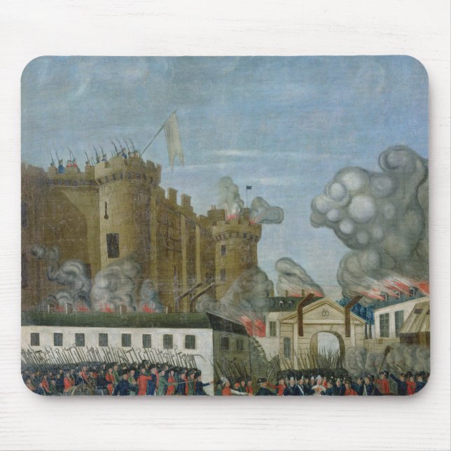 Mousepad A prisão do Bastille, o 14 de julho de 1789 (Frente)