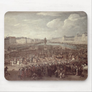 Mousepad A procissão de Louis XIV (1638-1715) através do