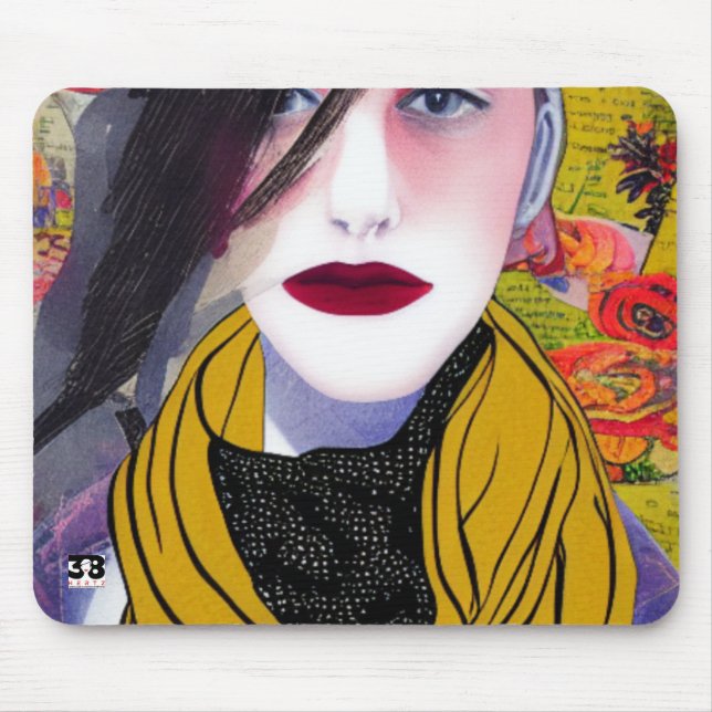 Mousepad A proteção do mouse Scarf (Frente)