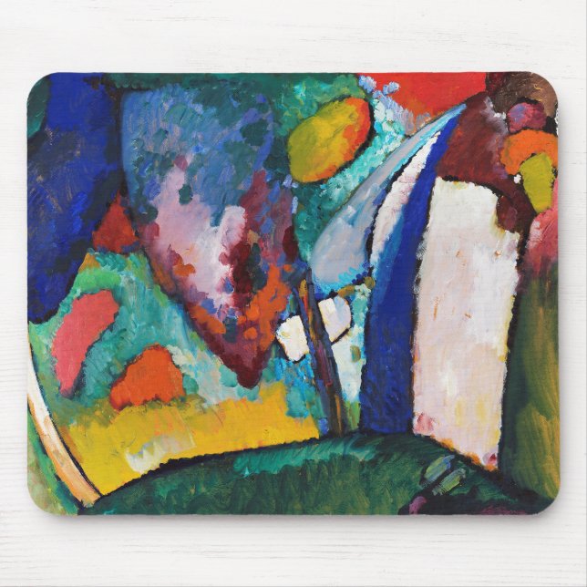 Mousepad A Quebra d'água, Wassily Kandinsky (Frente)