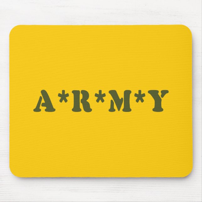 MOUSEPAD A*R*M*Y (Frente)