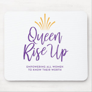 Mousepad A rainha aumenta acima