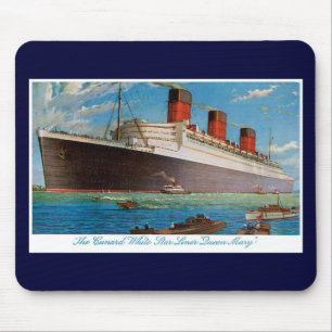 Mousepad A Rainha Maria da Cunard White Star Line