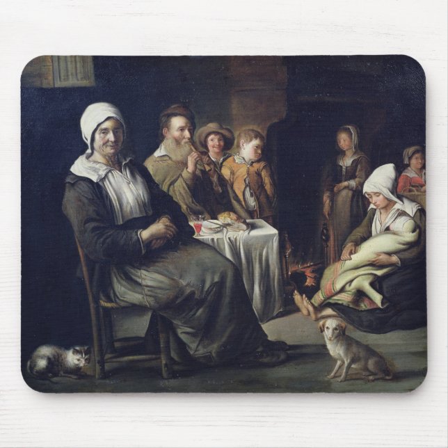Mousepad A refeição da família (Frente)