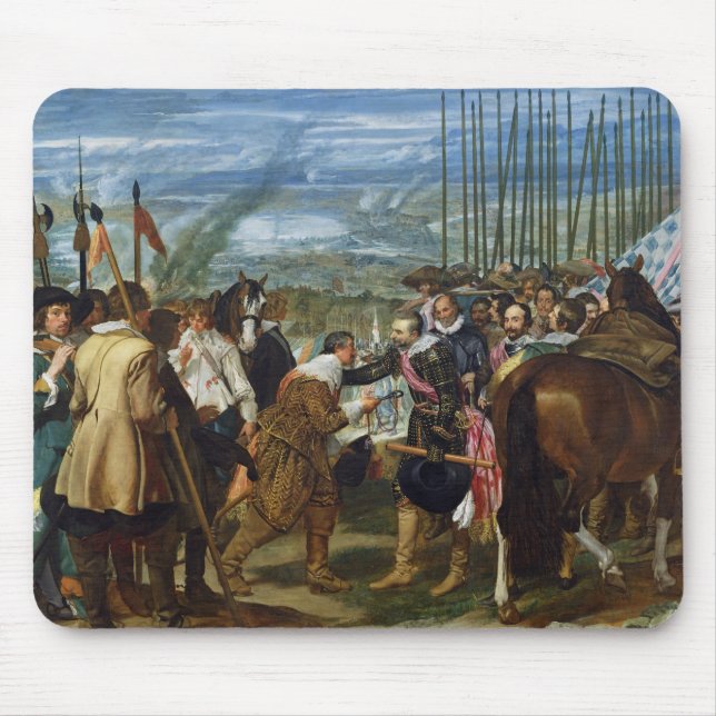 Mousepad A rendição de Breda, 1625, c.1635 (Frente)