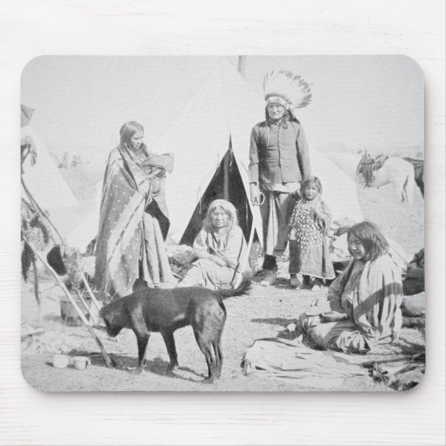 Mousepad A reserva de Sioux no pinho Ridge, South Dakota, (Frente)