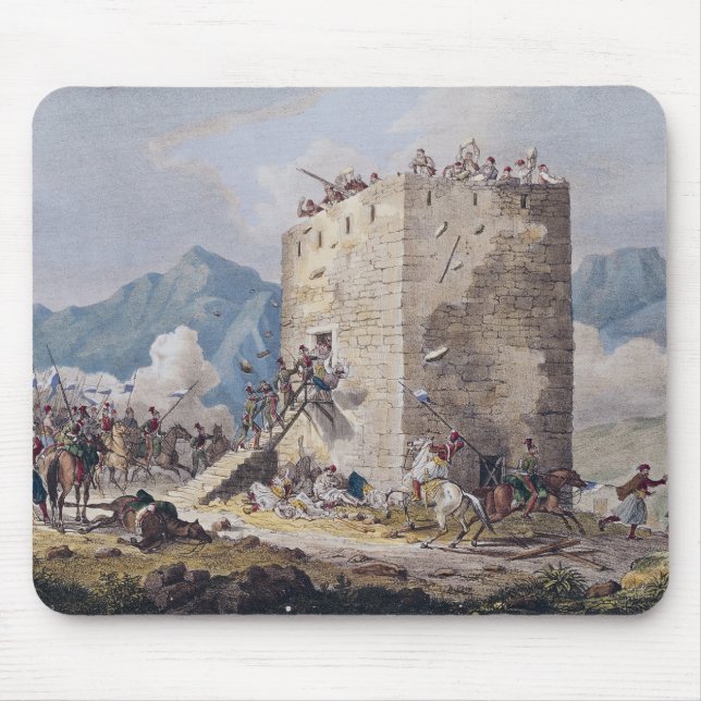 Mousepad A resistência de quarenta rebeldes gregos (Frente)