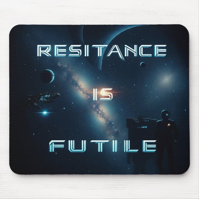Mousepad A resistência é o módulo fútil (Frente)