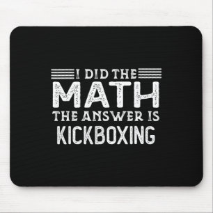 Mousepad A Resposta É Kickboxing Professor de Matemática En