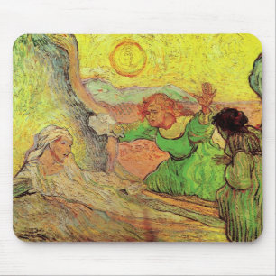 Mousepad A Ressurreição de Lázaro por Vincent van Gogh