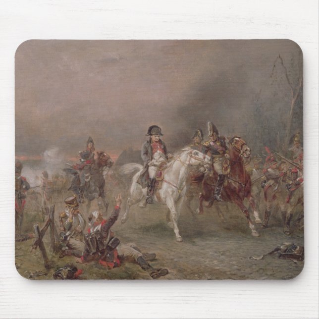 Mousepad A retirada de Napoleon (óleo em canvas) (Frente)