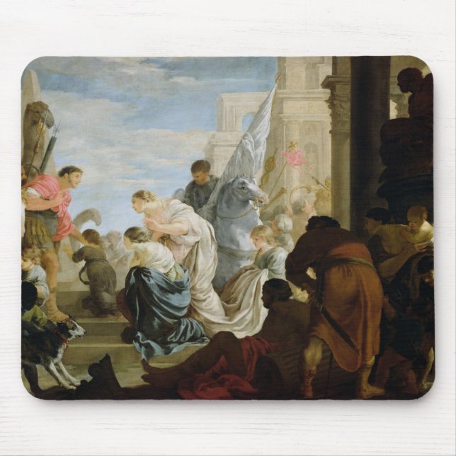 Mousepad A reunião de Anthony e de Cleopatra, c.1645 (Frente)