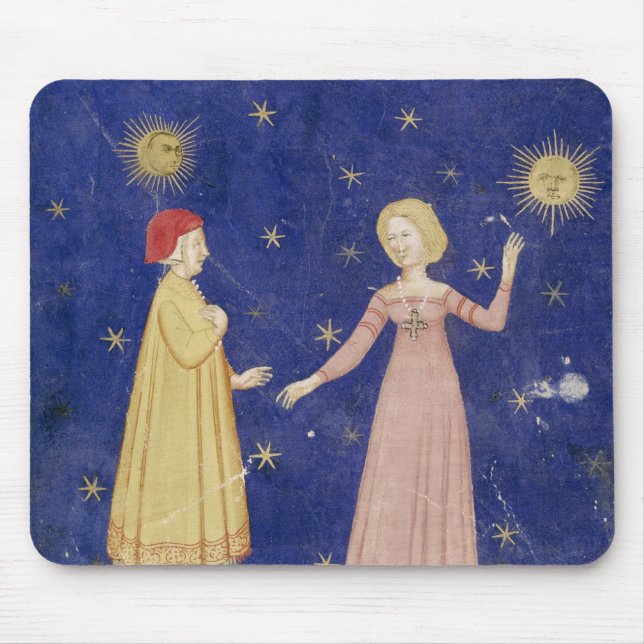 Mousepad A reunião de Dante e de Beatrice (Frente)