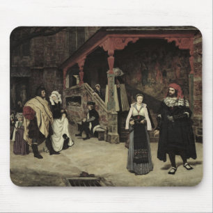 Mousepad A reunião de Faust e de Marguerite, 1860